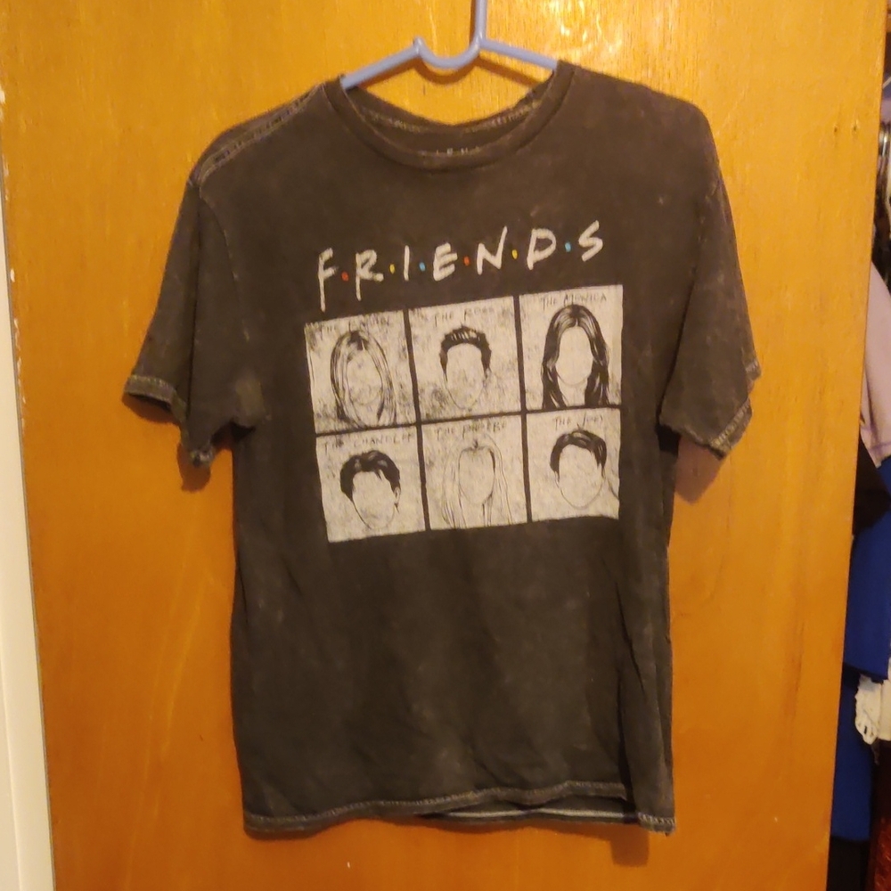 FRIENDS Black Graphic Tee